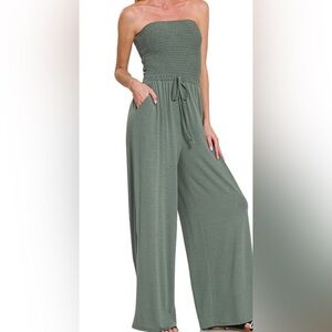 Tube Top Jumpsuit - Various Sizes